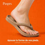 Tongs, avec, Soutien, de, la, Voûte, Plantaire